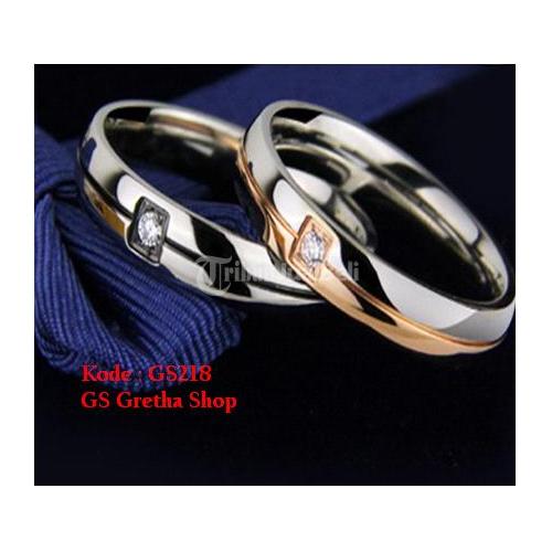cincin titanium cincin nikah dan tunangan gs218 cincin titanium cincin nikah dan tunangan gs218