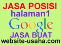 WEB KOMPLIT Jasa Google Hal.1 untuk usaha UKM,CV, PT