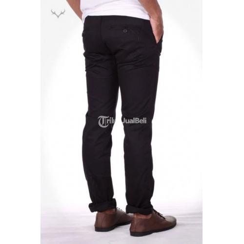 celana pria warna hitam chino black chino premium ori murah bandung dijual tribun celana pria warna hitam chino black chino premium ori murah bandung dijual tribun