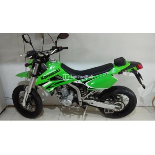 kawasaki klx 250 cc tahun 2008 warna hijau modif supermoto kawasaki klx 250 cc tahun 2008 warna hijau modif supermoto