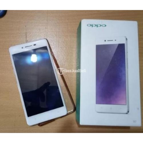 Oppo R7f Second Ram 3GB Dual Sim 4G LTE Warna Silver Harga 