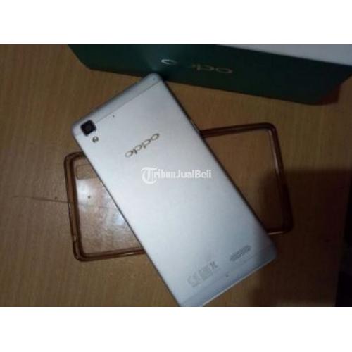 Oppo R7f Second Ram 3GB Dual Sim 4G LTE Warna Silver Harga 