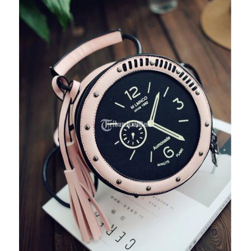 tas import korea terbaru casual unik sling bag jam 3 d murah batam dijual tribun jualbeli tas import korea terbaru casual unik sling bag jam 3 d murah batam dijual tribun jualbeli