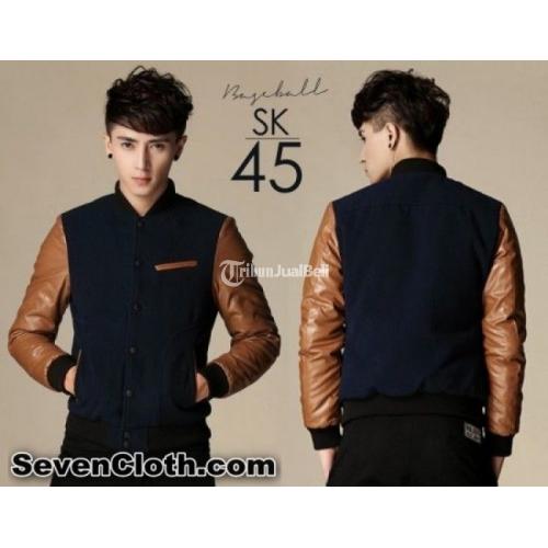 jaket korean baseball sk 45 bahan katun paling keren jogja dijual tribun jualbeli jaket korean baseball sk 45 bahan katun paling keren jogja dijual tribun jualbeli