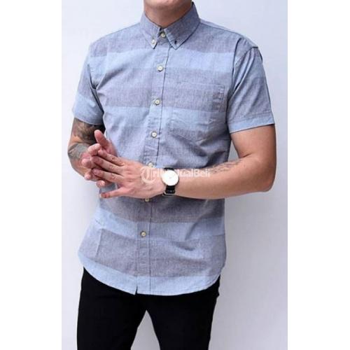 kemeja lengan pendek pria stripe terbaru 2016 harga murah bandung dijual tribun jualbeli kemeja lengan pendek pria stripe terbaru 2016 harga murah bandung dijual tribun jualbeli
