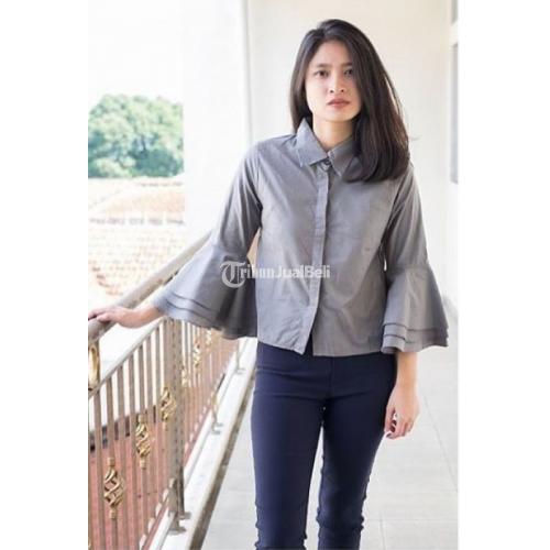 baju atasan wanita zwetta trompet crop katun terbaru harga murah bandung dijual tribun baju atasan wanita zwetta trompet crop katun terbaru harga murah bandung dijual tribun