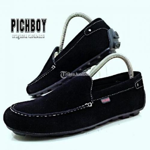 sepatu pria slip on pichboy mocasin trevor size 39 43 bahan suede bandung dijual tribun sepatu pria slip on pichboy mocasin trevor size 39 43 bahan suede bandung dijual tribun