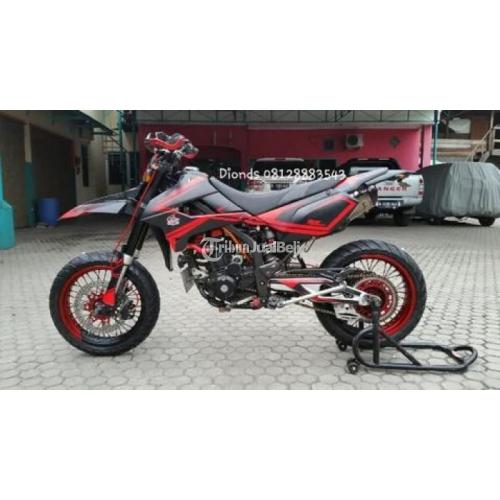 D Tracker 250 Tahun 13 Modifikasi Supermoto Keren Gahar Di Jakarta Barat Tribunjualbeli Com