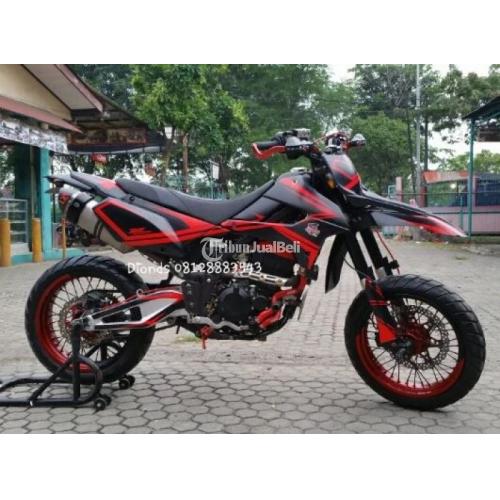 D Tracker 250 Tahun 13 Modifikasi Supermoto Keren Gahar Di Jakarta Barat Tribunjualbeli Com