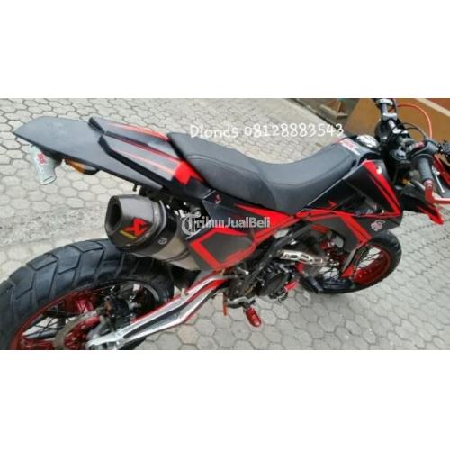 D Tracker 250 Tahun 13 Modifikasi Supermoto Keren Gahar Di Jakarta Barat Tribunjualbeli Com