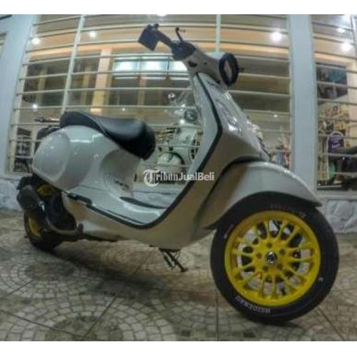 Vespa Sprint 150 3v Ie Tahun 2014 Warna Putih Mulus Di Bandung Jawa Barat Jualbeli 