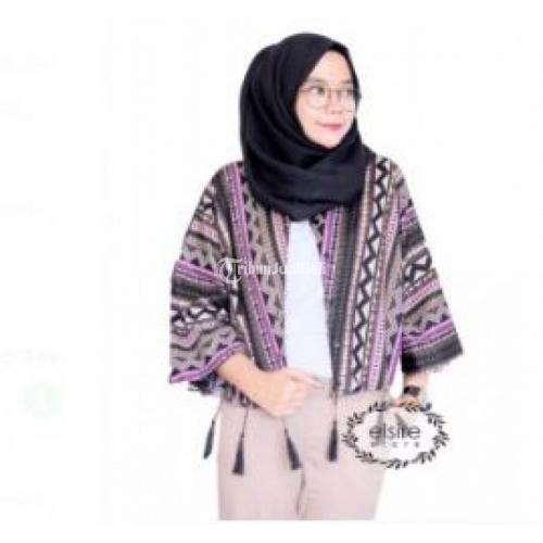  Baju  Cewek  Zigna Kimono Baru Bahan Katun Terdapat 3 Warna 