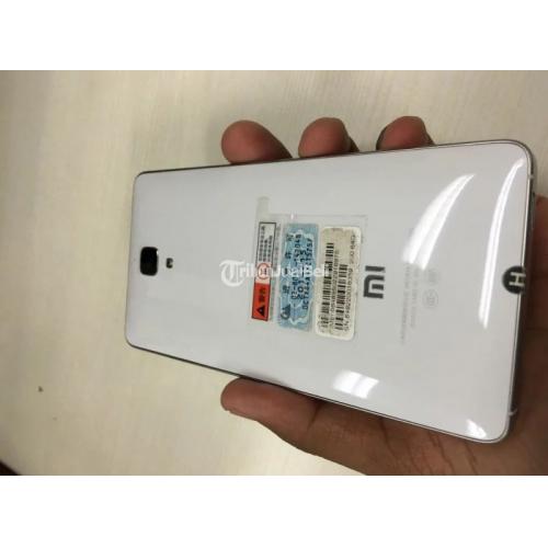 Xiaomi Mi4 Bekas Jaringan Masih 3G Warna Putih 32 GB Fullset Harga Net