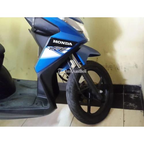 Honda Beat PGMdifi Warna Biru Putih Tahun 2014 Surat Komplit Pajak