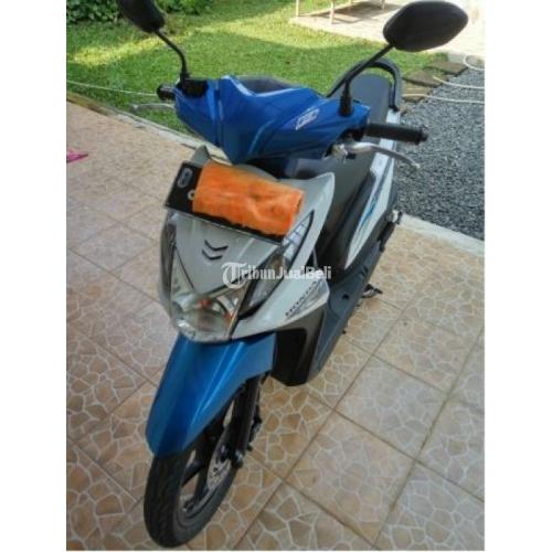  Motor Matic Honda Beat Tahun 2015 Surat Lengkap Biru Putih 