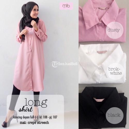 Model Baju  Tunik Kancing  Depan  10 Rekomendasi Tunik 