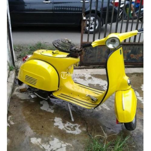  Vespa  Super 1975 Surat Lengkap Plat F Warna  Kuning Cat  