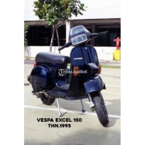  Motor  Sekuter Murah Vespa EXCEL 150 Tahun 1995 Seken Good 