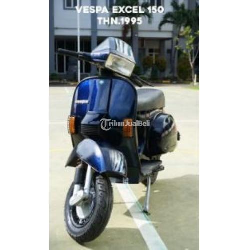  Motor  Sekuter Murah Vespa EXCEL 150 Tahun 1995 Seken Good 