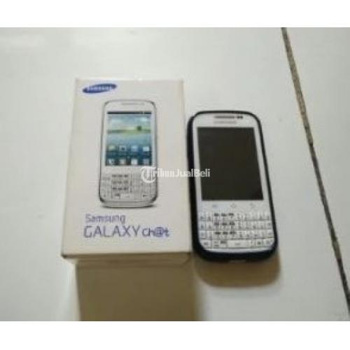 Handphone Qwerty Android Samsung Galaxy Chat Gt B5330 Second Harga Murah Di Jakarta Barat Tribunjualbeli Com