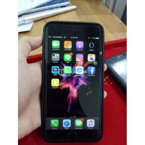 Handphone Bekas Iphone 7 Plus Jet Black 128gb Mulus Like New Fullset Murah Di Bali Tribunjualbeli Com