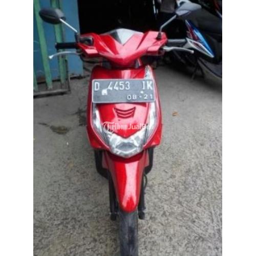  Motor Matik Seken Honda Beat Tahun 2011 Warna Merah Pajak 