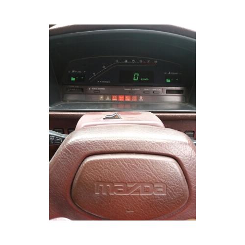 Mazda Capella 626 Note Back Putih 1989 Interior Maroon Full Original