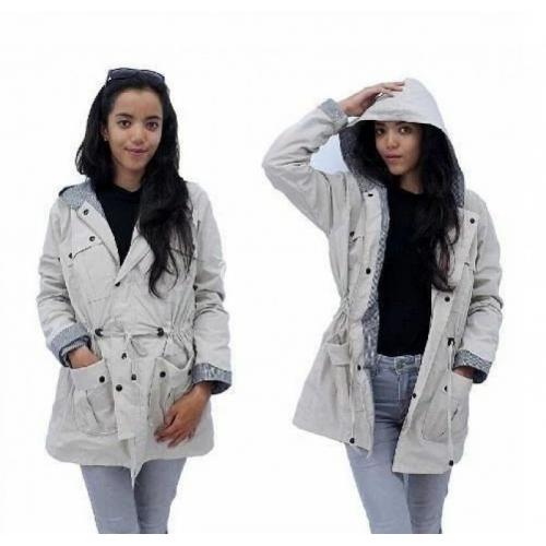 Jaket Parka Keren Untuk Cewek Bahan Taslan  Harga Murah di 