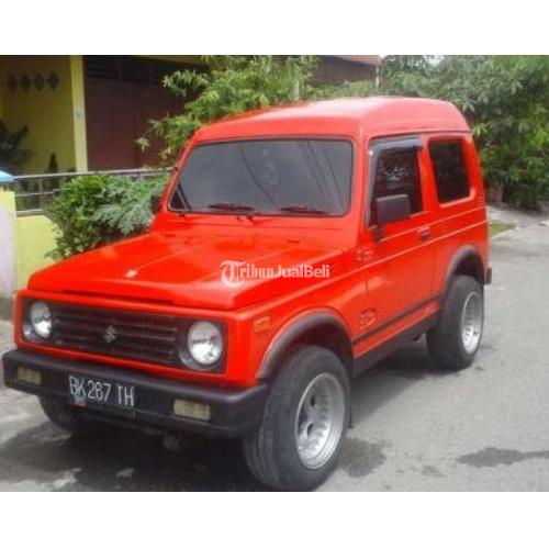 Mobil Suzuki Katana Second Merah Tahun 1990 Manual di Medan Sumatera