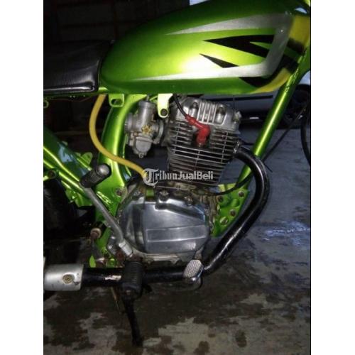 CB Basic GL  100  Mesin  Tiger Neotech Warna Hijau Tahun 1981 