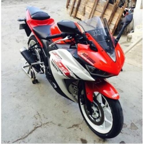 Yamaha R25 Warna Merah Putih Tahun 2015 Plat D Modifikai Harian Surat