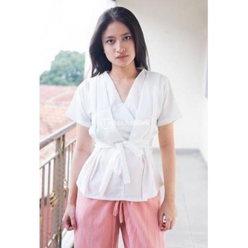 Baju Atasan  Wanita  Yusfina Top Lengan  Pendek  Terkini Harga 