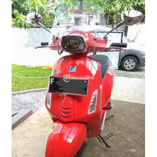 Sekuter Piaggio Sprint 150cc Red Second Tahun 2016 Harga Murah Di Bogor Tribunjualbeli Com