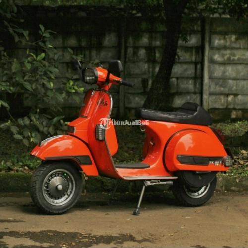 Vespa PX Tahun 1984 CDI Modifikasi Mesin Normal Terawat Surat Lengkap ...