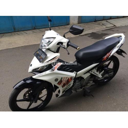 Yamaha Jupiter MX Bekas Warna Putih tahun 2014 Kondisi Baik Mesin Oke