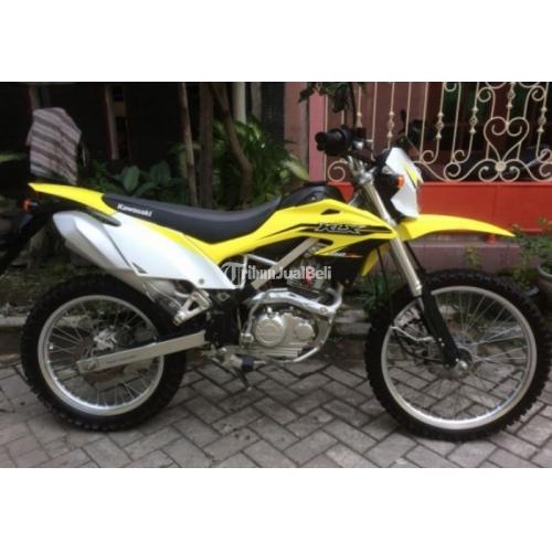  Motor Kawasaki KLX 150 BF Tahun 2016 Warna Favorit Langka 