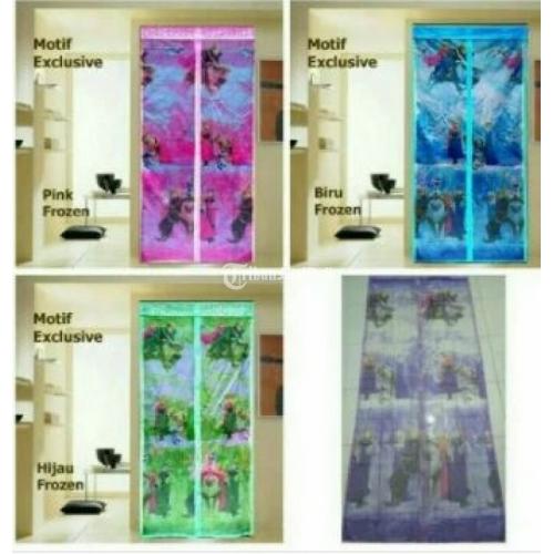 Tirai Magnet Anti Nyamuk Bahan Berkualitas Banyak Motif ...