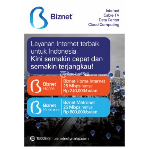 Layangan Internet Dengan Harga Terjangkau Biznet Harga Mulai Rp 240 000 Bulan Di Semarang Tribunjualbeli Com