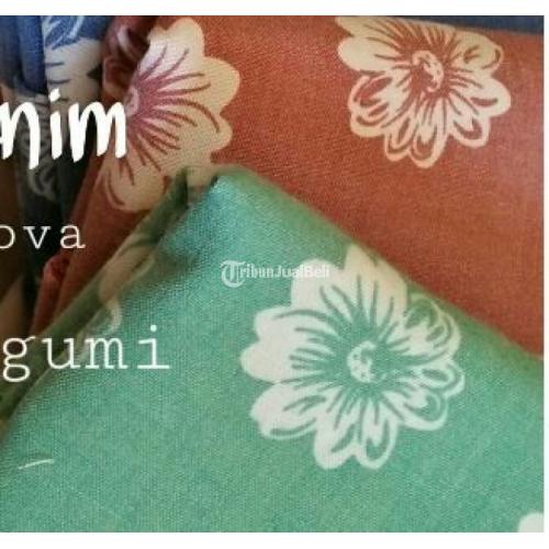  Jilbab  Flowy Denim  Bahan Supernova 5 Warna  Menarik New di 