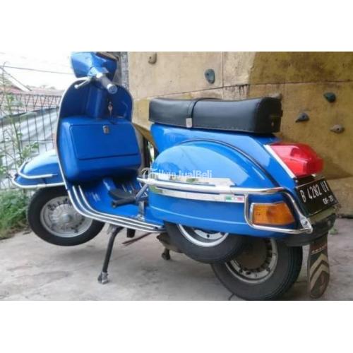  Vespa  exclusive 1992 Warna  Biru  Barang Bagus Surat Lengkap 