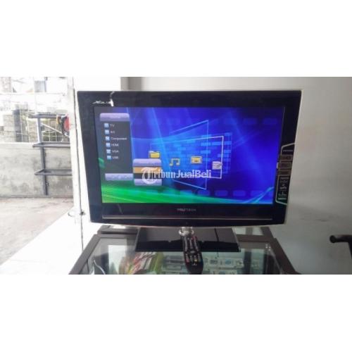  Tv Led Bekas Merk Polytron 24 Inch Full Hd Layar Bening High Contrast 