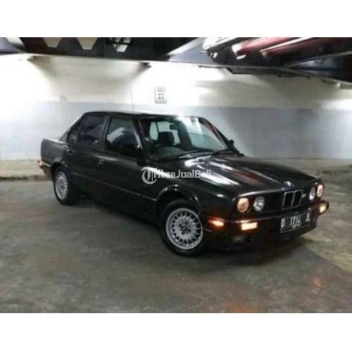  Bmw  E30 M40 1991 Hitam Metalic Bagus Bekas  Second Harga 