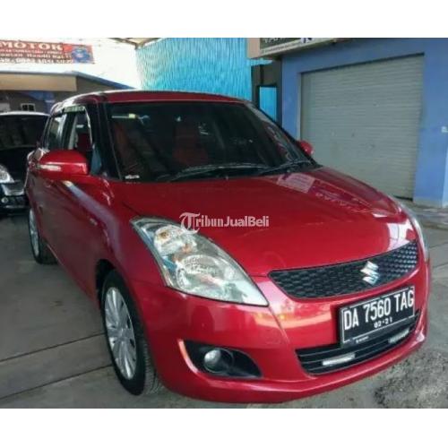 City Car All Swift Gx 2014 Automatic Second Merah Full Original Di Banjarmasin Tribunjualbeli Com