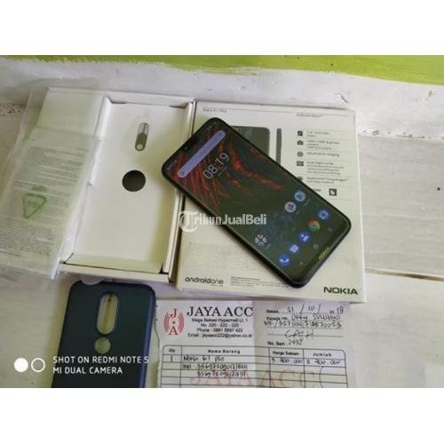 Hp Nokia 6 1 Plus Bekas Warna Blue Ram 4gb Murah Lengkap Garansi Resmi Di Bekasi Tribunjualbeli Com