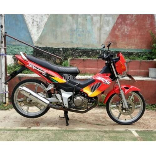  Honda  Sonic 125 RS Tahun 2001 Build Up Thailand Merah 