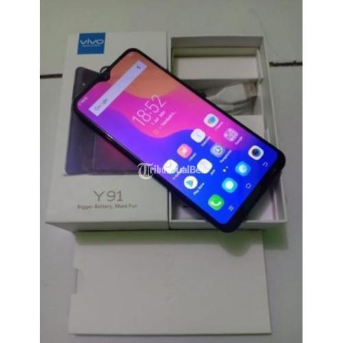 Vivo Y91 Bekas Fullset Normal Bagus Hp Mulus No Minus Harga Murah Di Jakarta Utara Tribunjualbeli Com