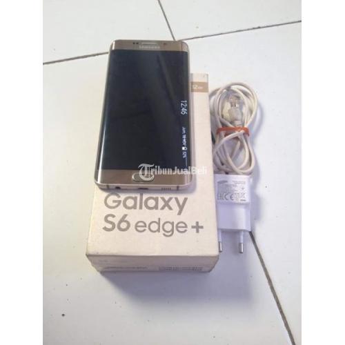 HP Samsung S6 Edge Plus Bekas Single SIM Normal Ram 4GB 