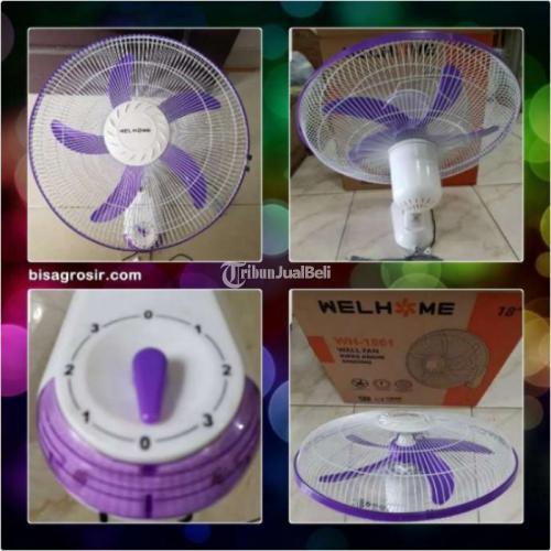 Kipas Angin Welhome Bg 1861 Wall Fan Kipas Dinding Hemat Listrik Murah Di Jakarta Tribunjualbeli Com