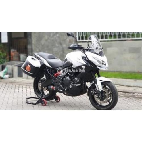 Moge Bekas Kawasaki Versys 650 Putih ABS 2021 Full Paper 
