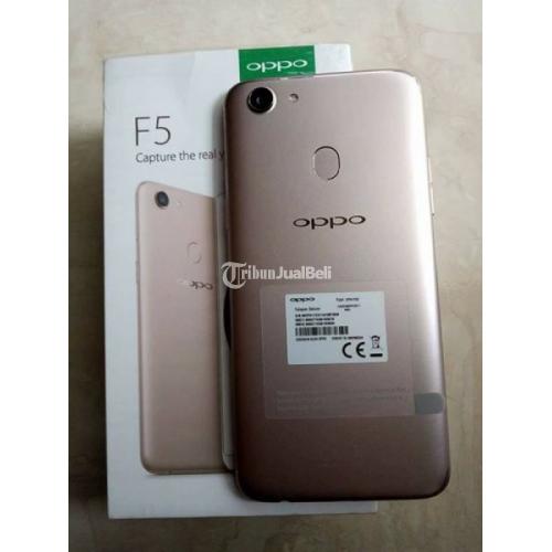 Handphone Oppo F5 Bekas Ram 4GB Normal Lengkap Segel Murah